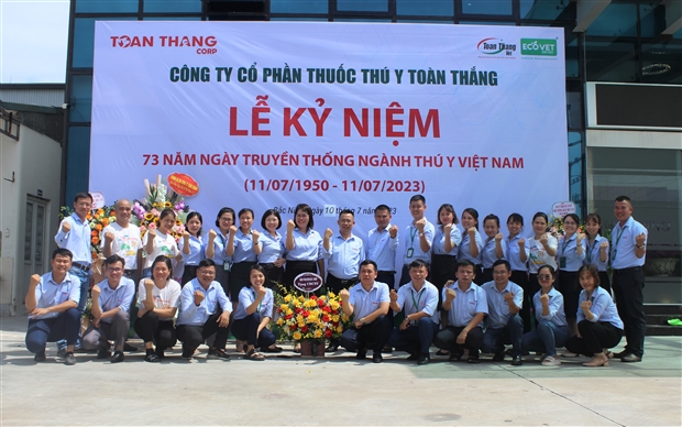 Công ty TNHH Dược Ecovet Việt Nam - Chào mừng ngày thành lập ngành thú y 11/07/2023