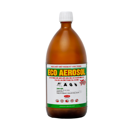 ECO AEROSOL - Diệt và phòng ruồi, muỗi, kiến, gián, rận, ghẻ, bọ chét, mòng mạt ở gia đình, ở trang trại....