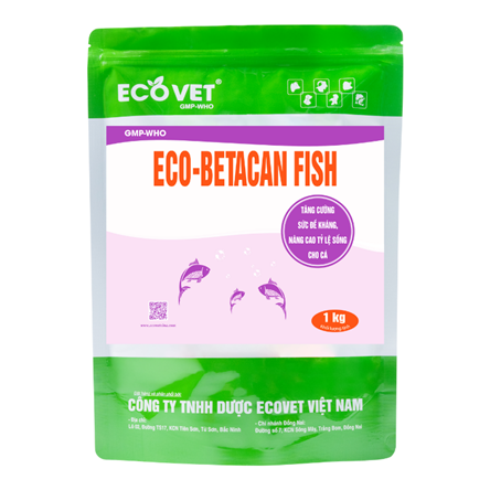 ECO BETACAN FISH - Tăng sức đề kháng, nâng cao tỷ lệ sống cho cá