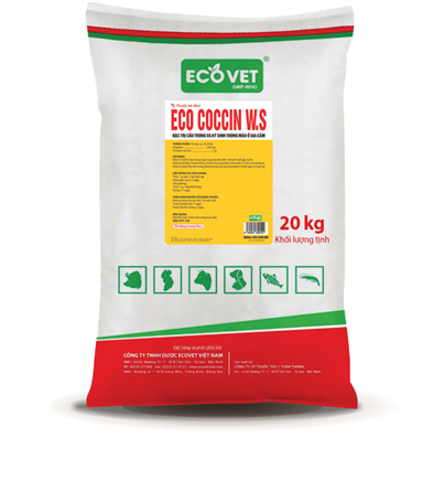 ECO COCCIN W.S -  ĐẶC TRỊ CẦU TRÙNG VÀ KÝ SINH TRÙNG MÁU Ở GIA CẦM