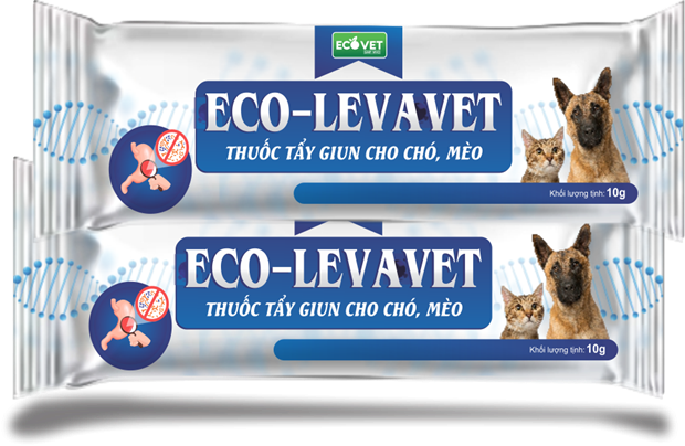 ECO LEVAVET - THUỐC TẨY GIUN CHO CHÓ, MÈO