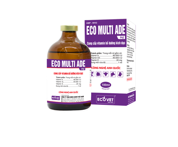 ECO - MULTI ADE - Cung cấp Vitamin bổ dưỡng kích dục.