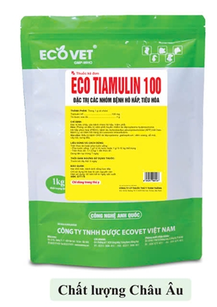 ECO TIAMULIN 100 - ĐẶC TRỊ TIÊU CHẢY