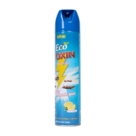 ECO TOXIN - Tiêu diệt nhanh: Ruồi,muỗi, kiến, gián... Hạ gục nhanh gọn