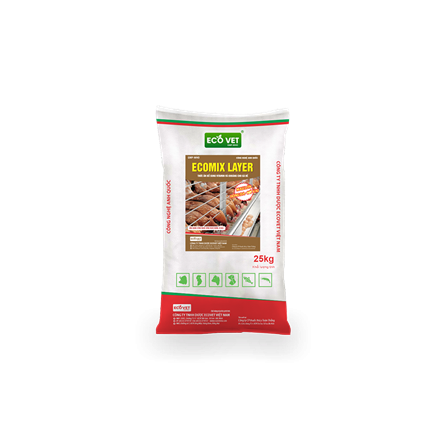 Ecomix Layer - Thức ăn bổ sung vitamin và khoáng cho gà đẻ