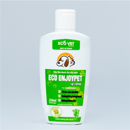 Eco Enjoypet Shampoo - Sữa tắm ngừa trị ve ghẻ, dưỡng lông