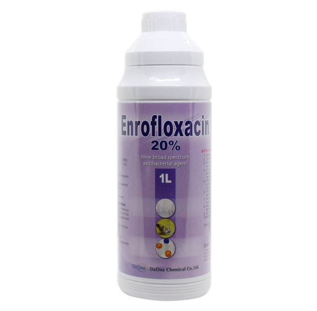 ENROFLOXACIN 20% - Phòng và điều trị bệnh đường tiêu hóa, hô hấp.