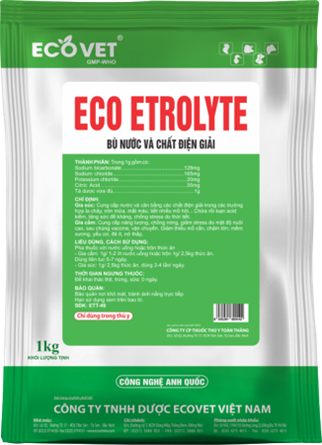 ECO ETROLYTE - Bù nước và chất điện giải