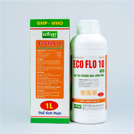 ECO FLO 10 SOL - Đặc trị thương hàn viêm phổi