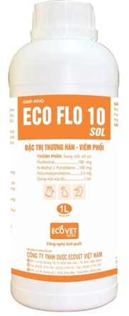 ECO FLO 10 SOL - Đặc trị thương hàn viêm phổi