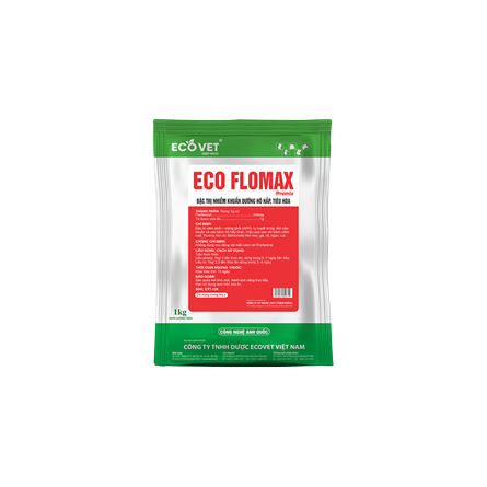 Eco Flomax Premix - Đặc trị nhiễm khuẩn đường hô hấp, tiêu hóa