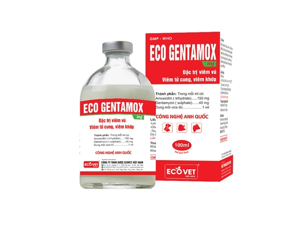 Eco Gentamox - For the treatment of enteritis, white and yellow diarrhea