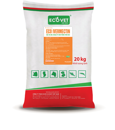 ECO IVERMECTIN - PHÒNG VÀ ĐIỀU TRỊ CÁC BỆNH NỘI NGOẠI KÝ SINH TRÙNG