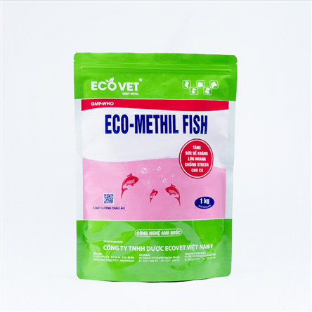 ECO METHIL FISH - Tăng sức đề kháng, lớn nhanh, chống stress cho cá