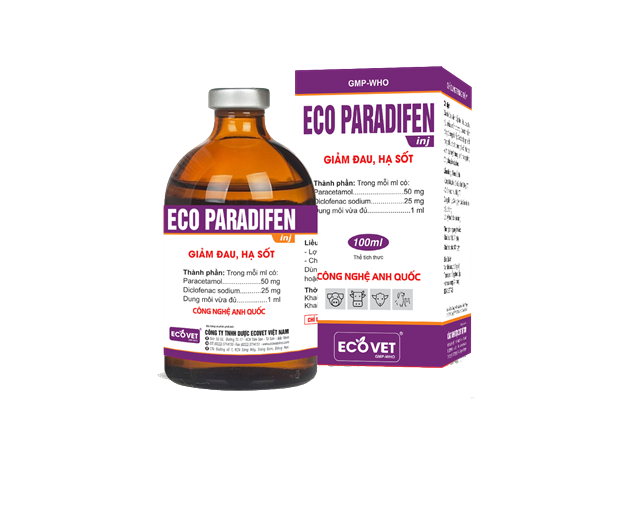 Eco Paradifen - Anti-inflammatory, pain-relieving, and antipyretic.