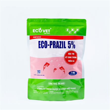 ECO PRAZIL 5% - Điều trị hiệu quả các bệnh nội ngoại kí sinh trùng.