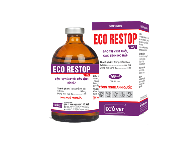 ECO RESTOP - Đặc trị viêm phổi, các bệnh hô hấp.