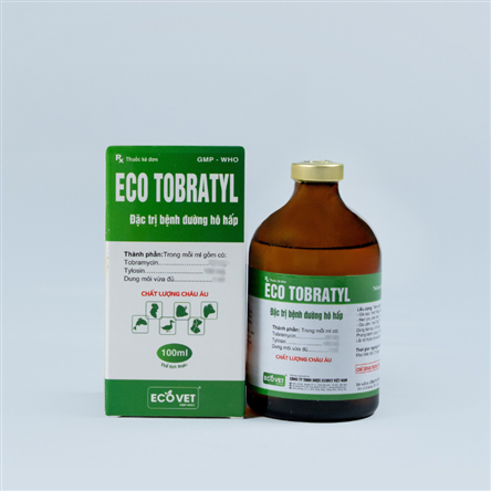 ECO - TOBRATYL - Đặc trị bệnh đường hô hấp.