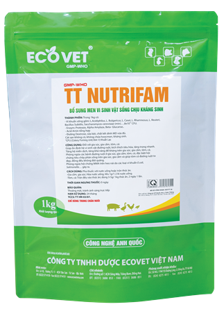 TT-NUTRIFAM - Bổ sung men vi sinh vật chống chịu kháng sinh