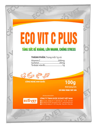 ECO VIT C PLUS - Tăng cường sức đề kháng, chống stress, lớn nhanh.